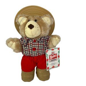 Furskins 7” Boone Furskin Plush W/ Tag 1986 Wendy's Teddy Bear Stuffed Animal